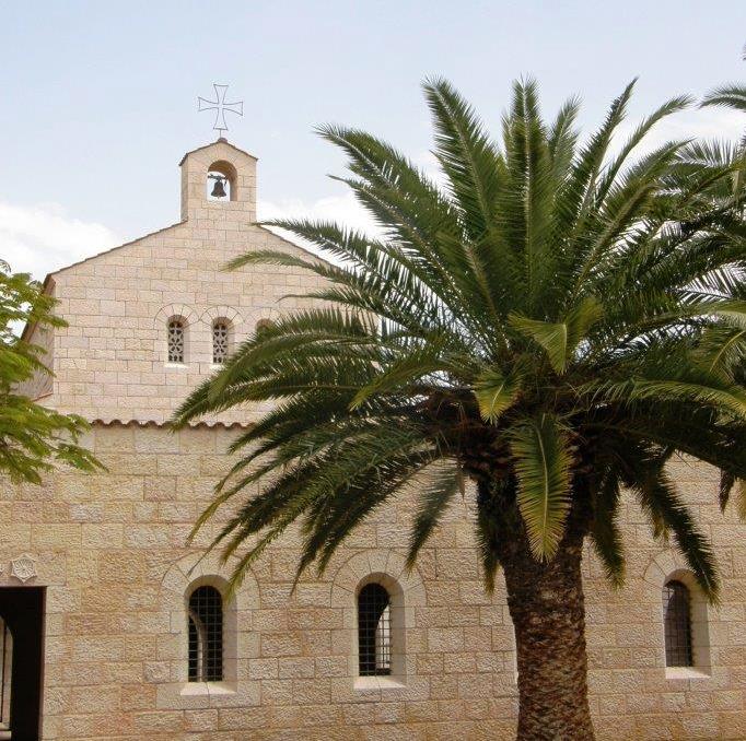 Tabgha Church near the Sea of Galilee