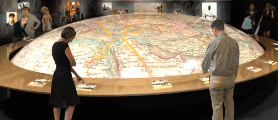 beit hatfutsot, museum of the jewish people migration hall