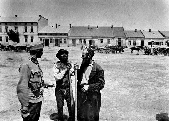Beit Hatfutsot photo of jewish life in typical Polish town 1919 Sokolow Malopolski Beit Hatfutsot photo of jewish life in typical Polish town 1919 Sokolow Malopolski