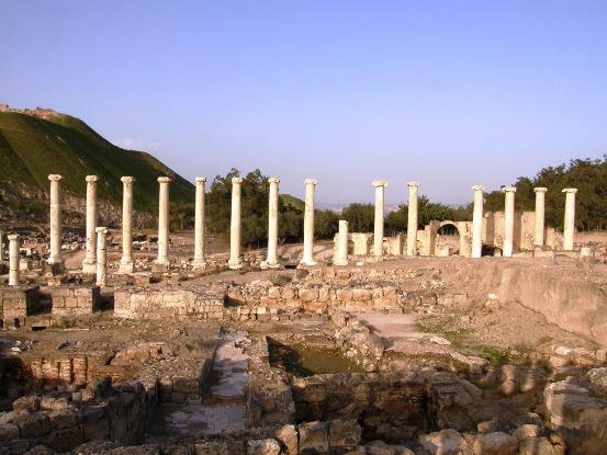 Beit Shean Pillars