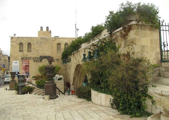 Mount Zion Hotel building from outside Mount Zion Hotel building from outside