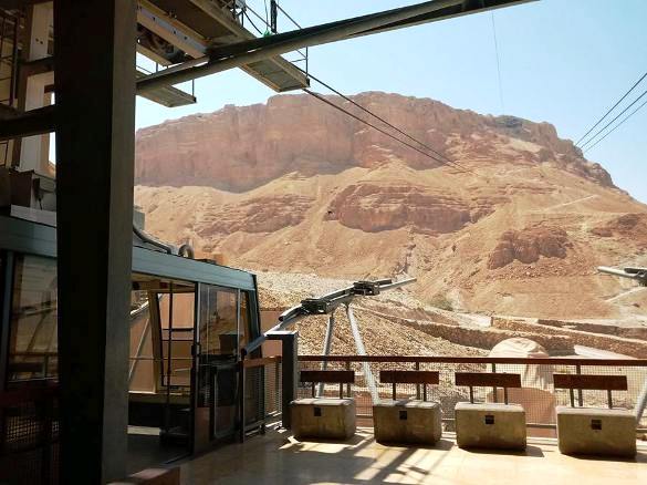 Masada National Park Cable Cars Masada National Park Cable Cars