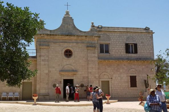 Carmelite monastery Muchraka on Mount Carmel dedicated to Elijah the Prophet