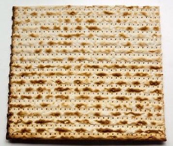 eating matzo in Israel during Passover in the early springtime eating matzo in Israel during Passover in the early springtime