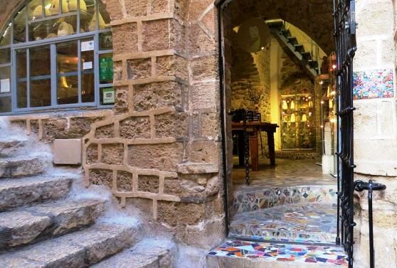 entrance to Art Gallery in Jaffa