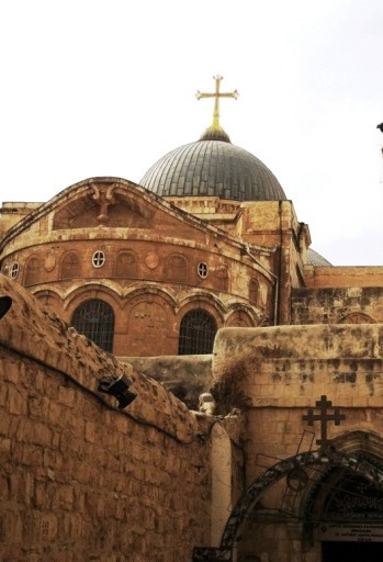 Church of the Holy Sepulchre in Jerusalem.