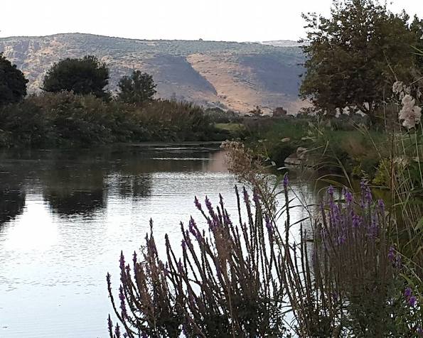 The Hula Valley in the north of Israel