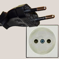 type of travel adaptor for israel