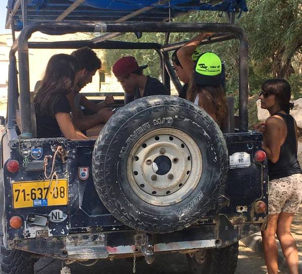 A desert Jeep Trip is a fun activity that can be planned for the family as part of a Bar or Mat Mitzvah journey in Israel
