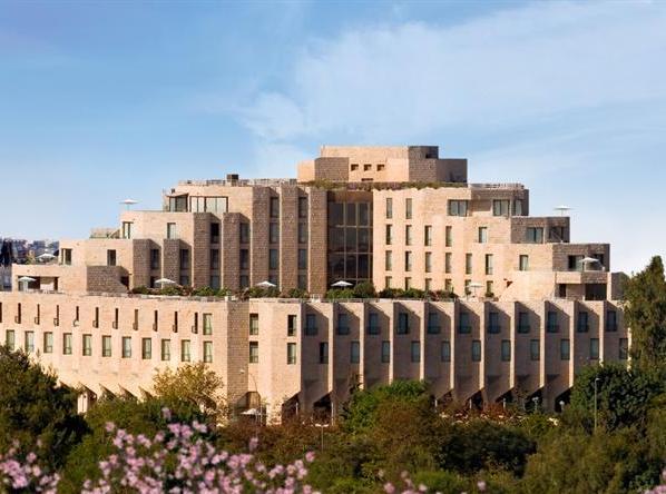 panoramic view of the Inbal Hotel in Jerusalem panoramic view of the Inbal Hotel in Jerusalem
