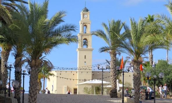 St. Nicholas Church Tower in Jaffa