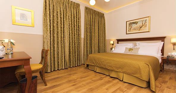 rooms with traditional furniture at the Villa BaMoshava boutique hotel in Jerusalem rooms with traditional furniture at the Villa BaMoshava boutique hotel in Jerusalem