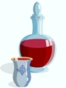 on the Jewish New Year Rosh Hashana holiday, a special blessing is made on wine on the Jewish New Year Rosh Hashana holiday, a special blessing is made on wine