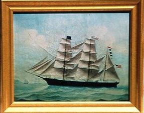 the Nellie Chapin ship that brought Pastor Adams and his followers from Maine to Jaffa in 1866