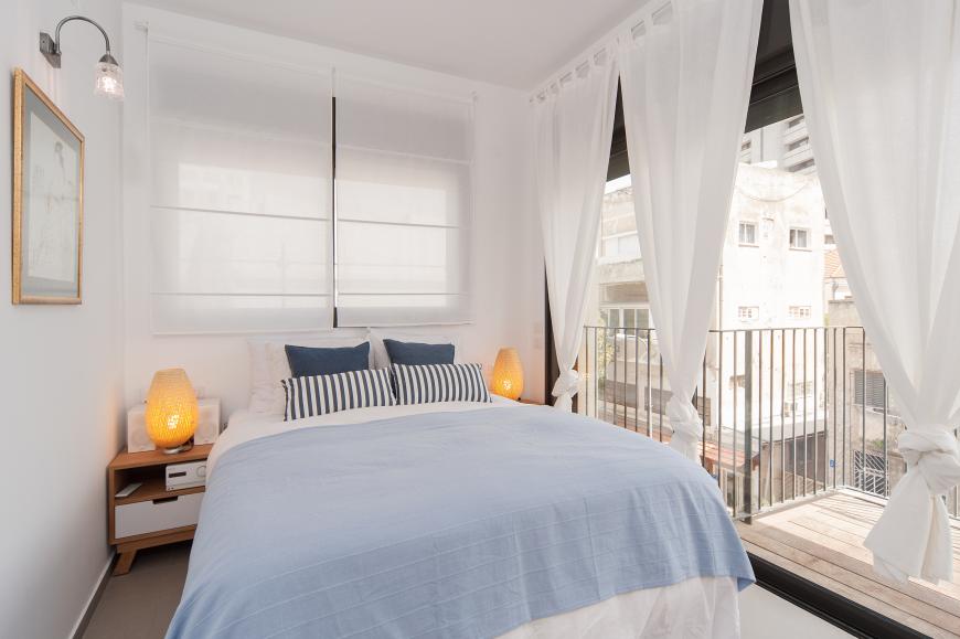 Luxury Tel Aviv short term rental apartment near Rothschild - bedroom Luxury Tel Aviv short term rental apartment near Rothschild - bedroom