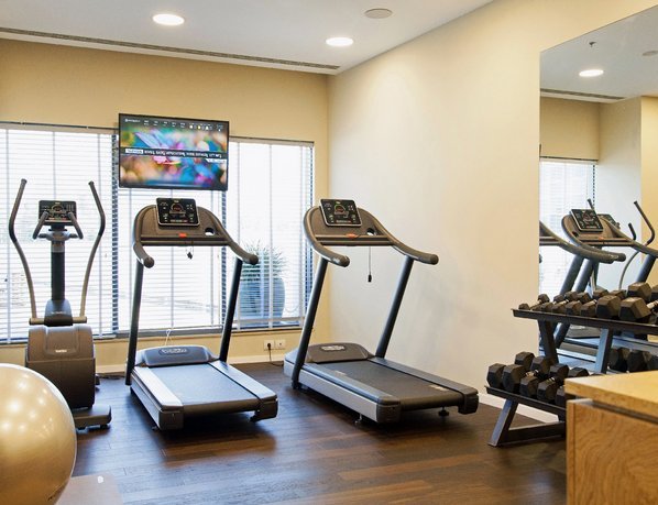 Sadot Hotel gym near Ben Gurion Airport in Israel Sadot Hotel gym near Ben Gurion Airport in Israel