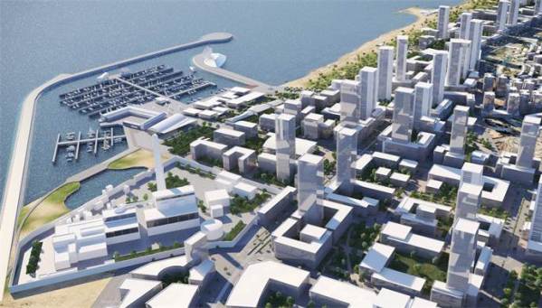 residential plan for the area that was formerly the airport of Sde Dov