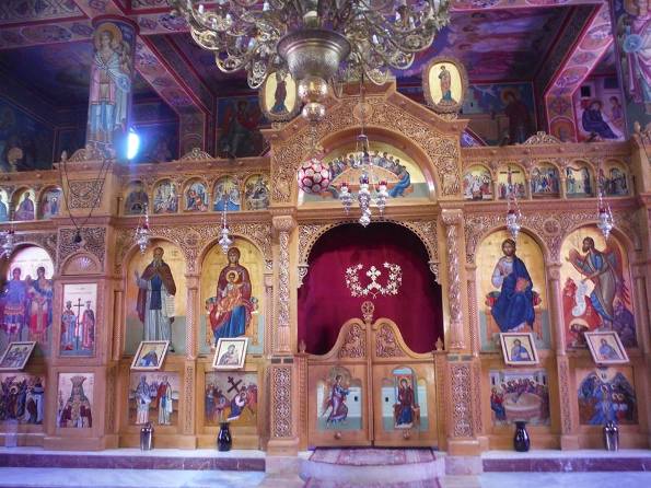 beautiful interior of the church at Shepherds Field Bethlehem beautiful interior of the church at Shepherds Field Bethlehem