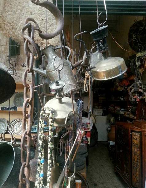 trinkets and antiques at the Nazareth traditional open-air market trinkets and antiques at the Nazareth traditional open-air market