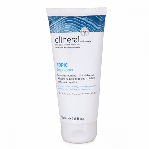 Clineral Dead Sea products such as this body cream are formulated for people with skin disorders