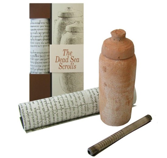 A replica of the famous Dead Sea Scrolls from the Israel Musuem makes a great gift from Israel