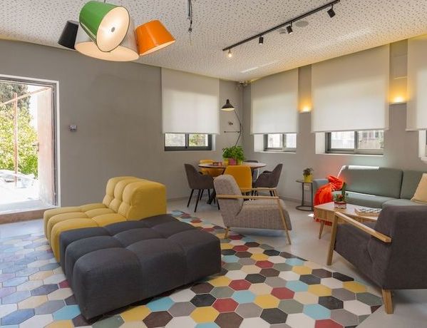 common area at Stay Inn Hostel in Jerusalem