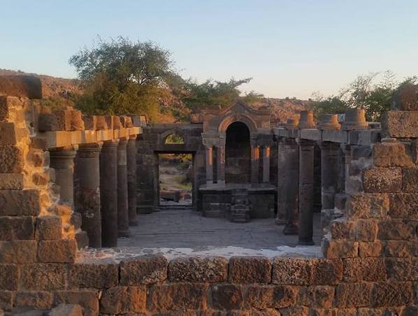 Ein Keshet Um El Kanatir in the Golan Heights in Israel