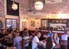 Nice atmosphere at Hummus Kaful Ful in Tel Aviv