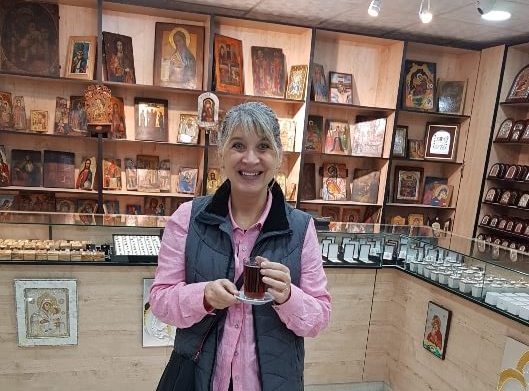 Mary Salerno travels with Go-TelAviv.com house guide