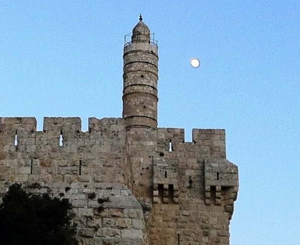 Tower of David in the Old City of Jerusalem near Jaffa Gate