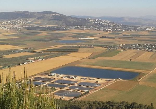 From Nazareth you can see the green fields in the valley below and the Galilee hills beyond From Nazareth you can see the green fields in the valley below and the Galilee hills beyond