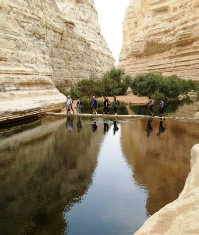 Zin Valley along the Israel National Trail